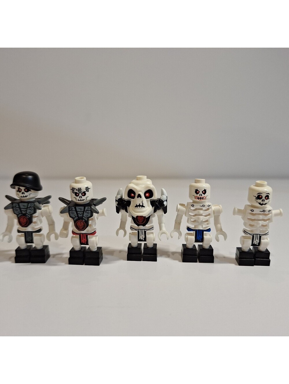 5x LEGO Ninjago Skeleton Minifigures